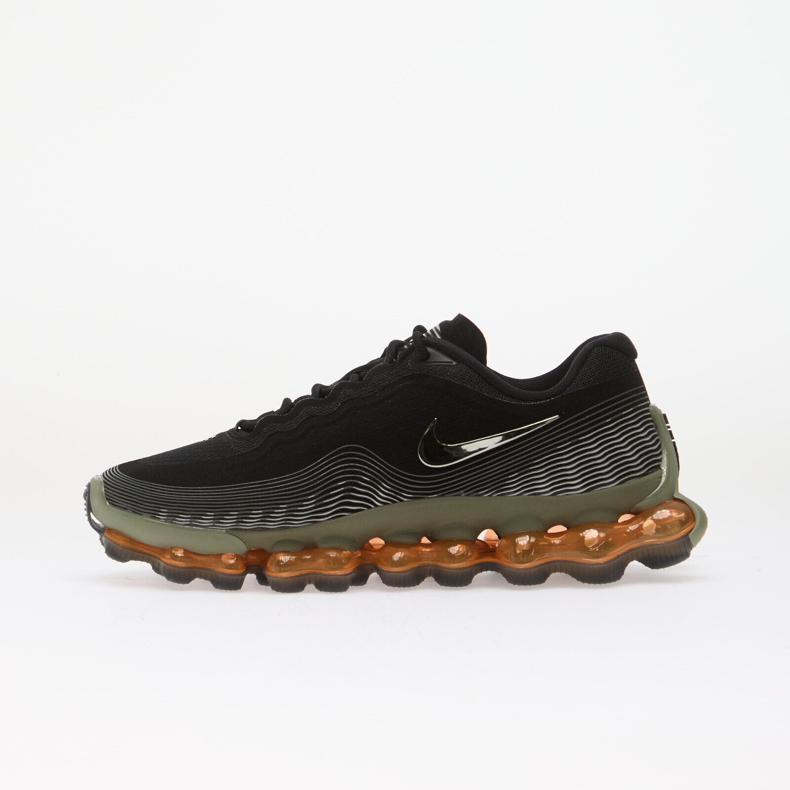 Sneakers Nike Air Liquid Max Black/ Metallic Silver-Light Army UK 6