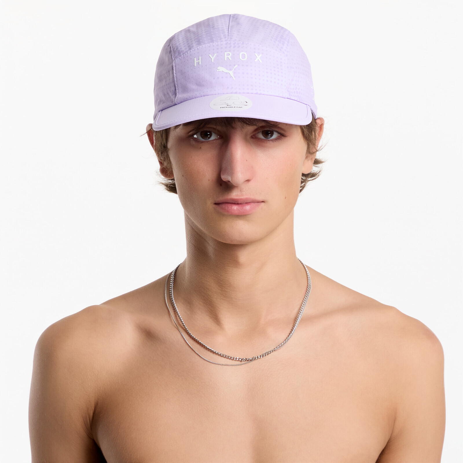 Puma X Hyrox Running 5 Panel Cap Graphic Light Lavender Universal
