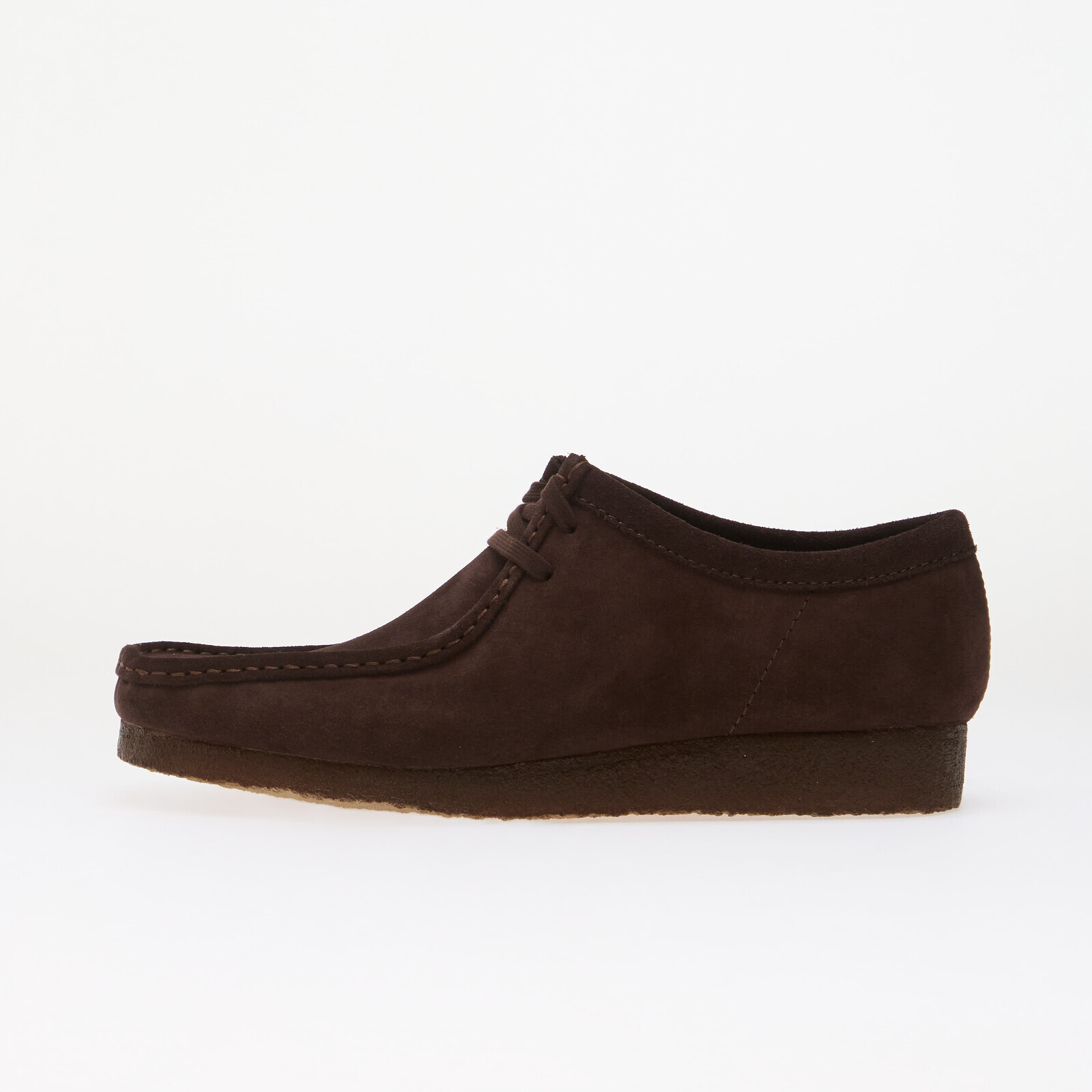 Shoes Clarks Originals Wallabee Chocolate Suede 11.5