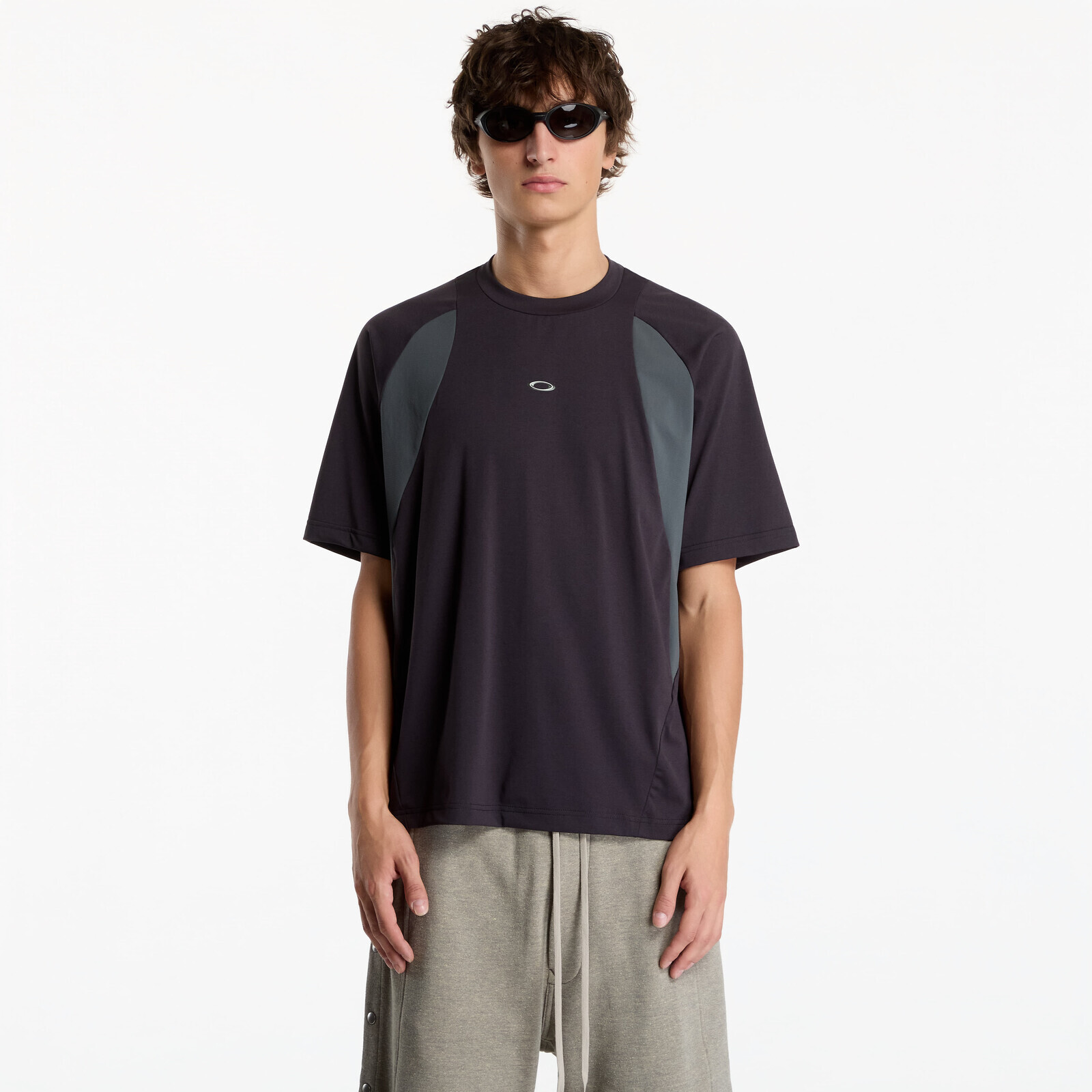 T-shirt Oakley Icon S Sync S/S Crew 1.0 Phantom L