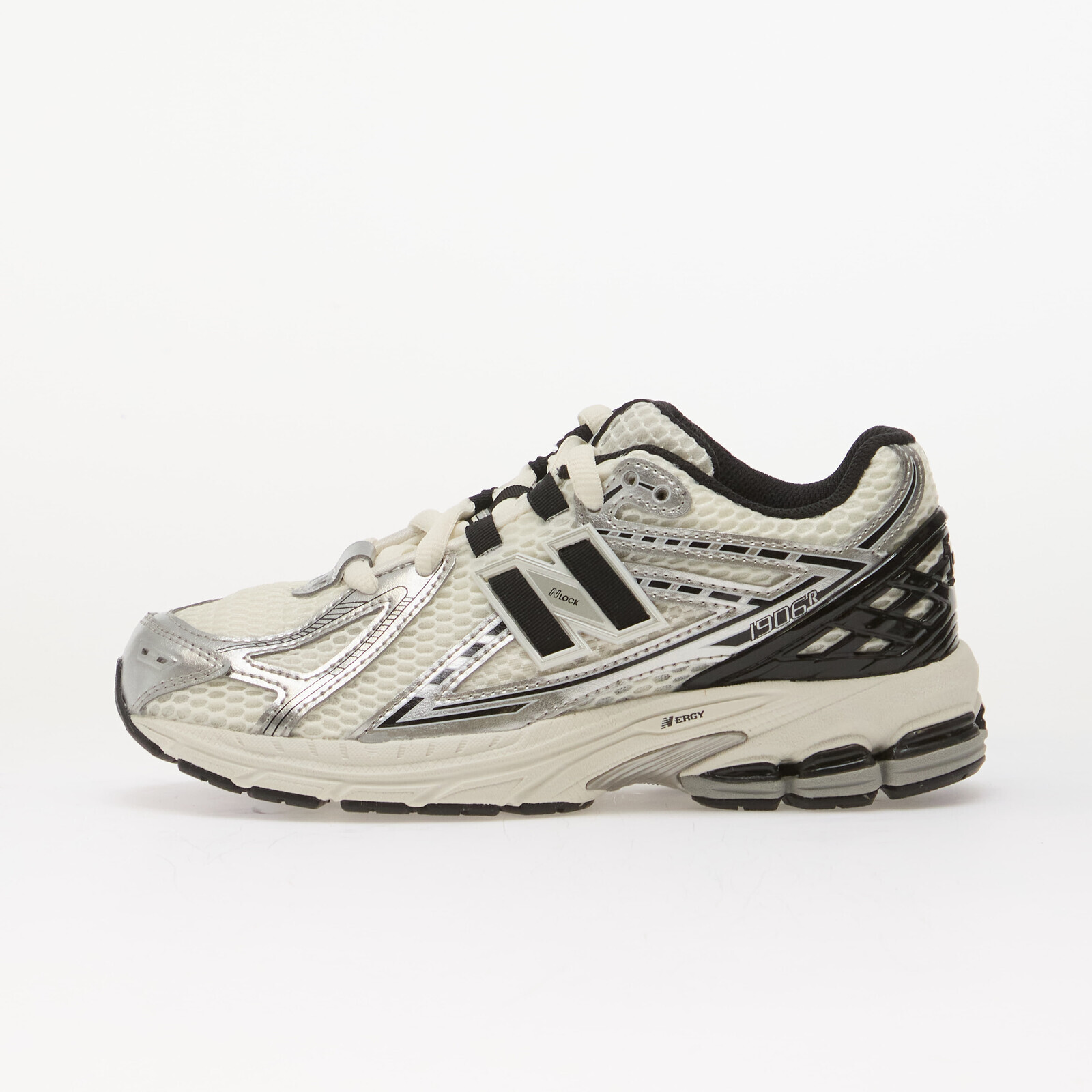 Sneakers New Balance Kids 1906 Silver Metallic/ Black/ White UK 3.5
