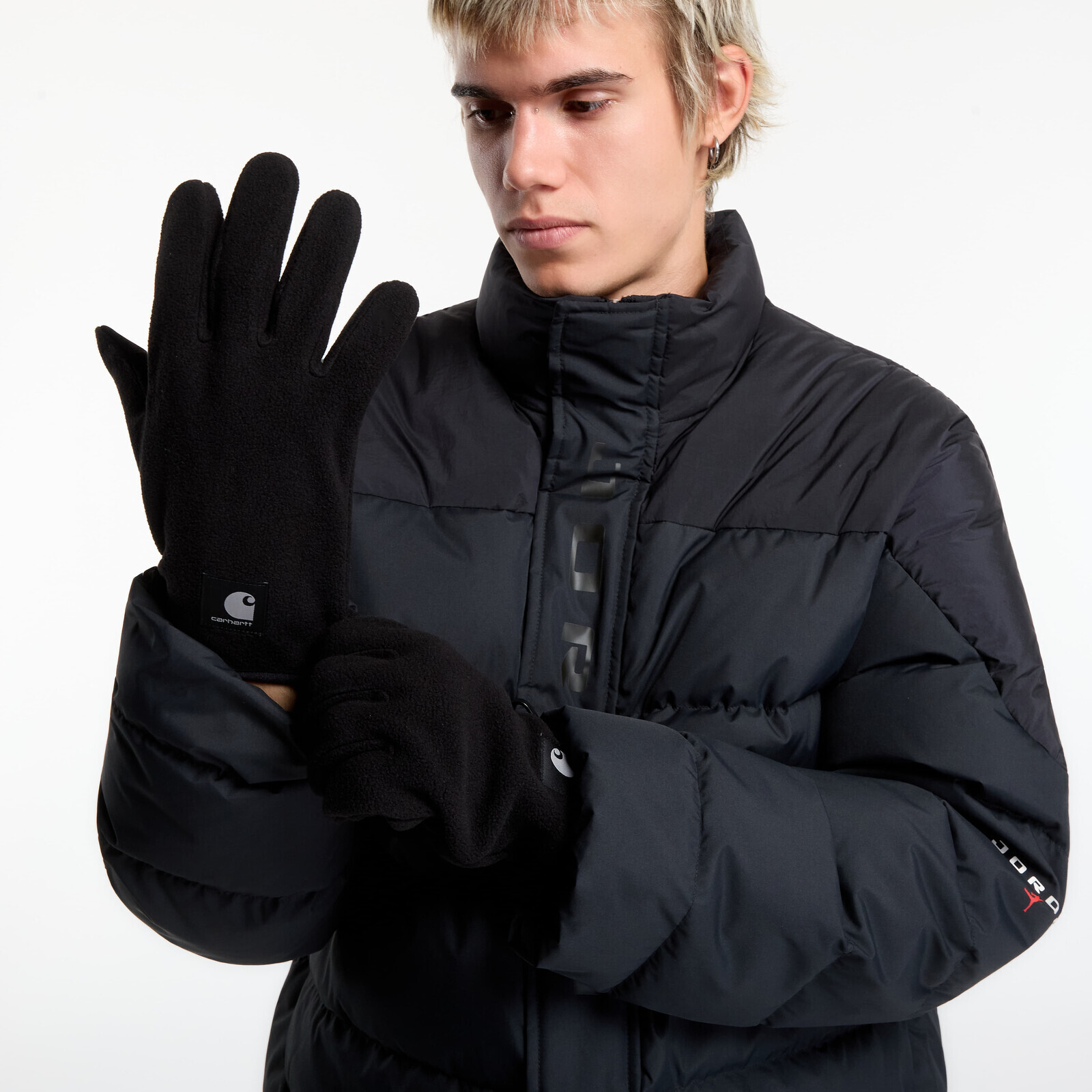 Gloves Carhartt WIP Blevin Gloves Black L-XL