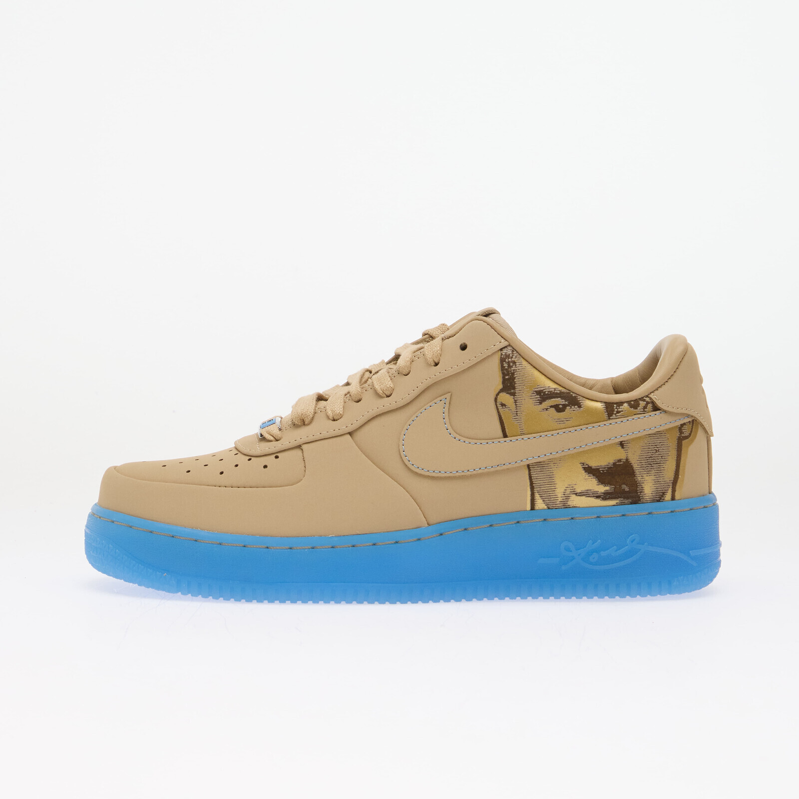 Sneakers Nike Air Force 1 Low Protro Linen/ Linen-University Blue UK 10