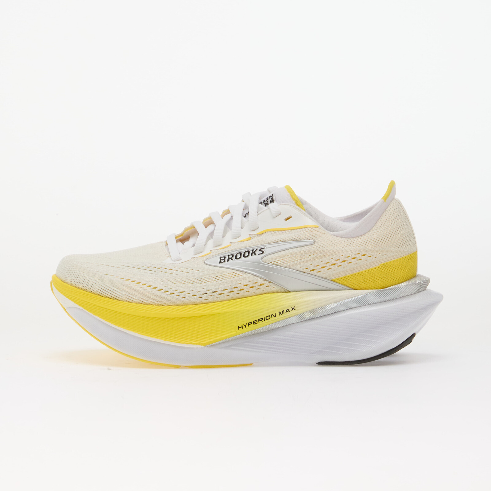 Sneakers Brooks Hyperion Max 4 W White/ Cyber Yellow/ Black UK 6