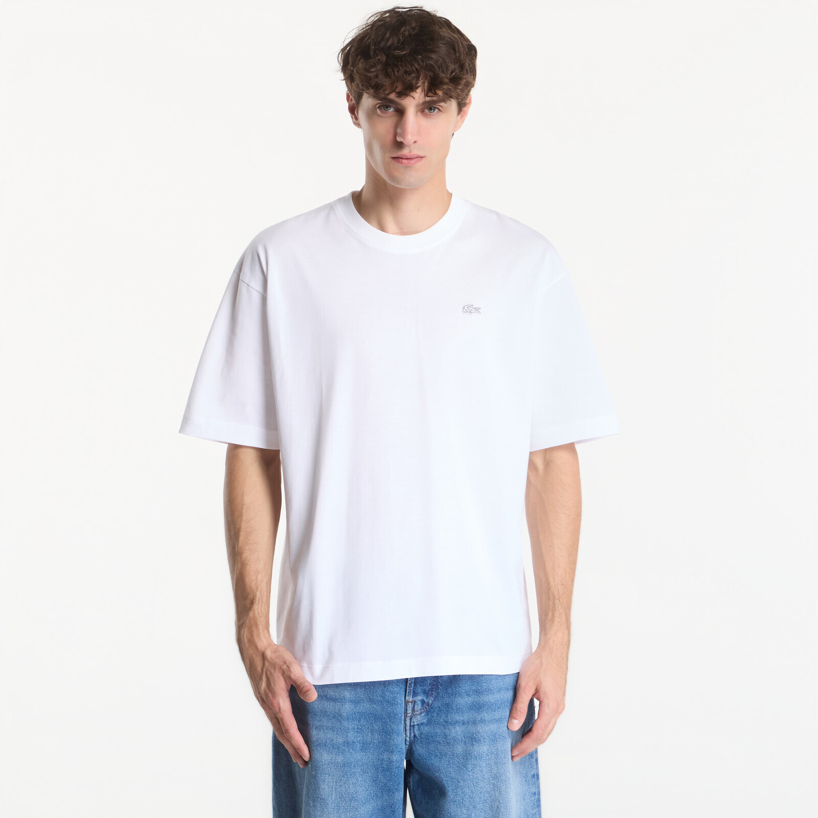T-shirt Lacoste Crewneck T-Shirt White XXL