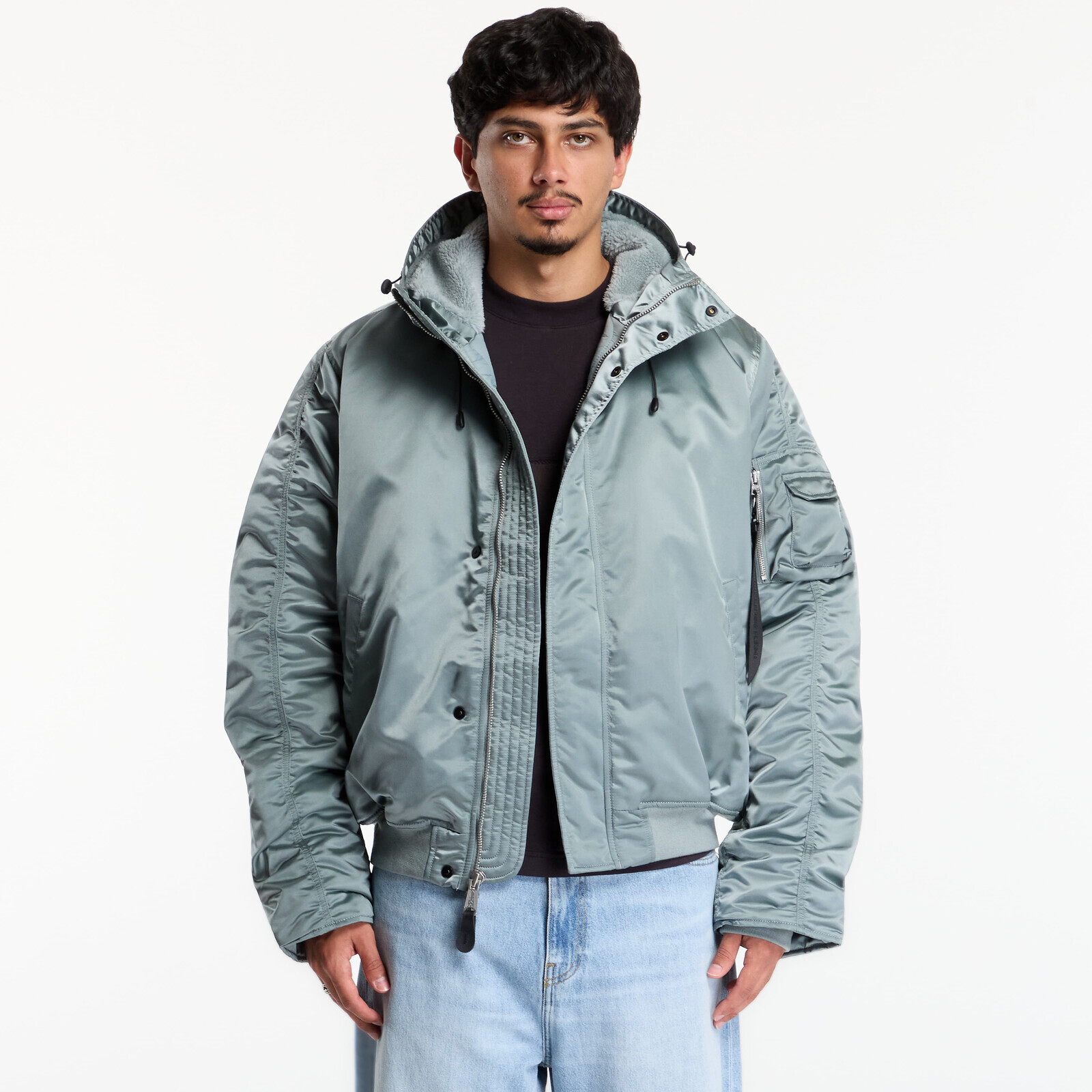 Jacket Alpha Industries N-2B Base UV Silverblue XL