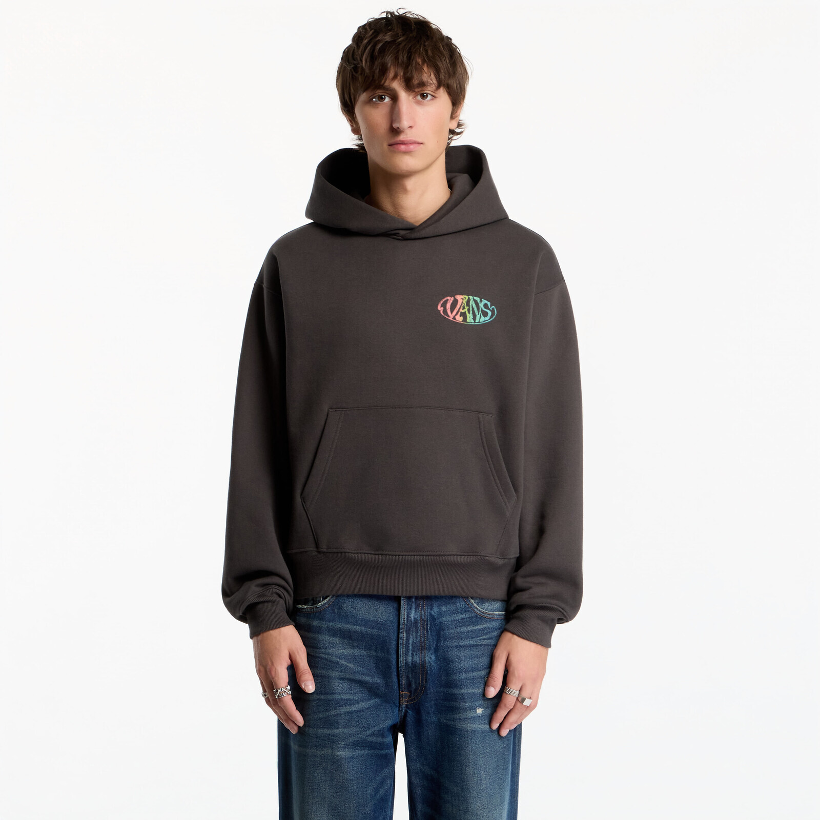Sweatshirt Vans Jetty Sets Pullover Faded Black L