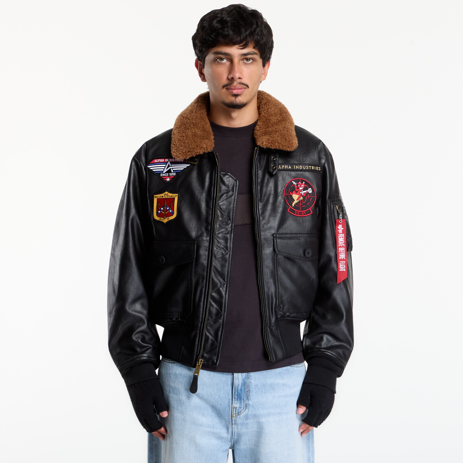 Jacket Alpha Industries G1 Devils Brigade FL Black L