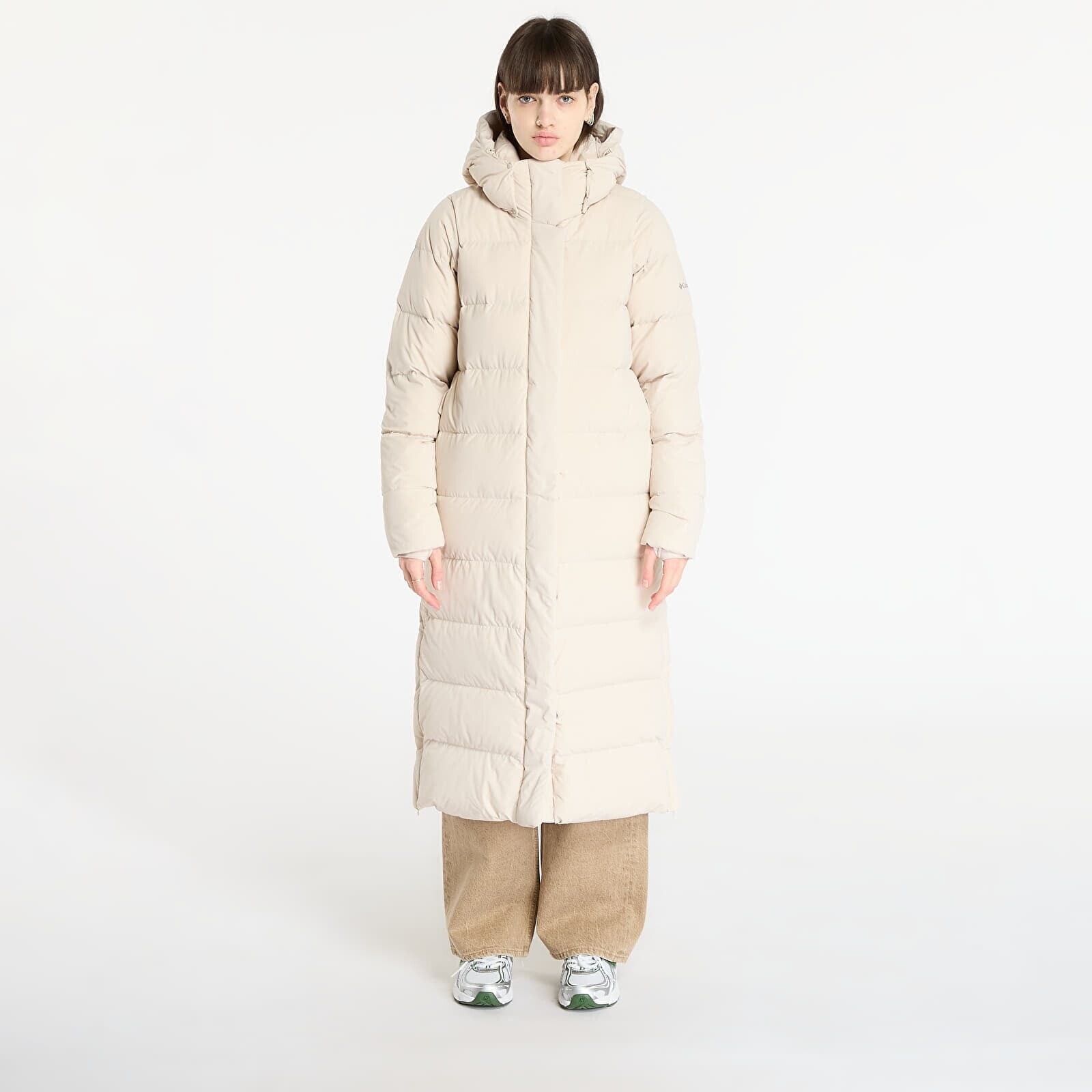 Jacket Columbia Amaze Puff™ Long Hooded Jacket Dark Stone L