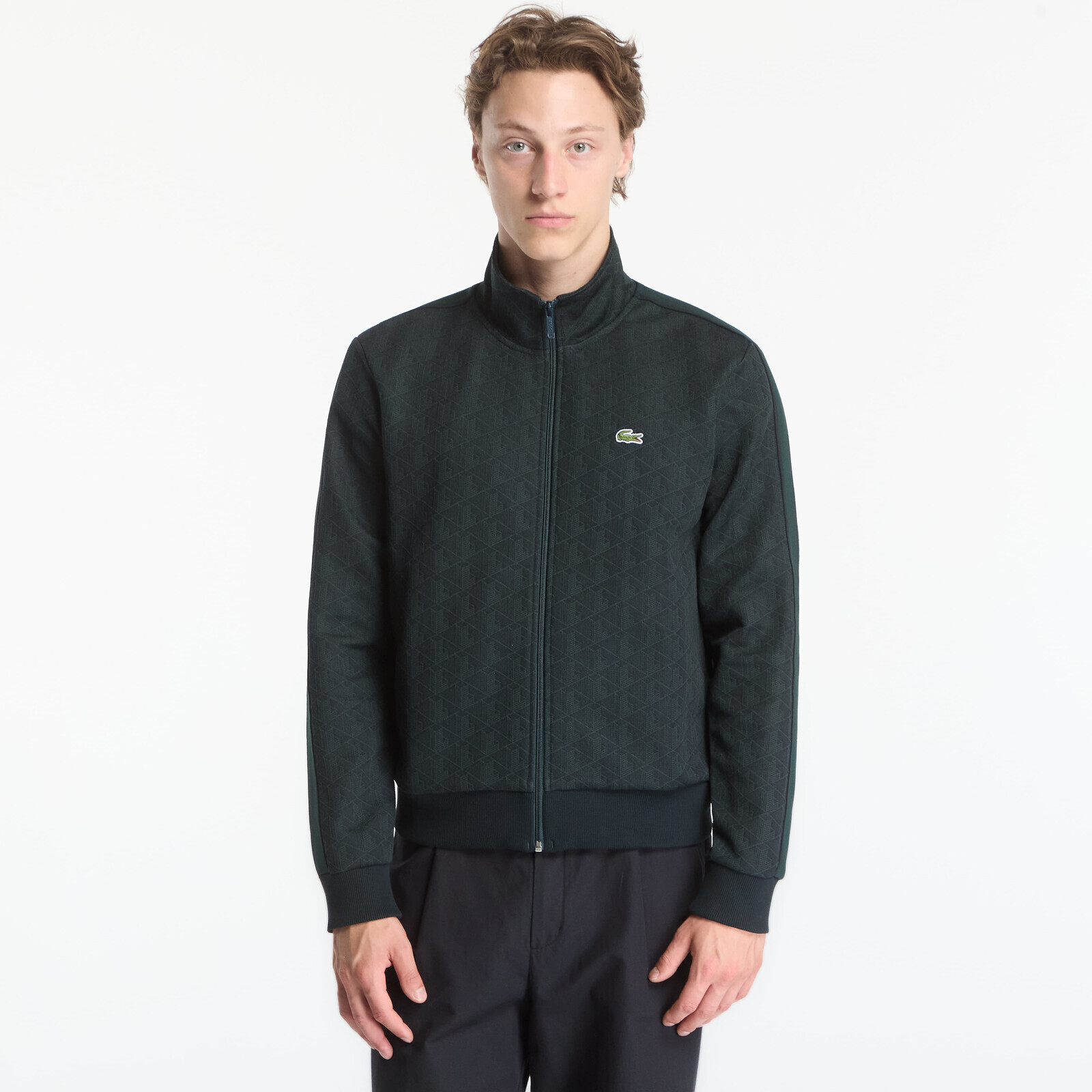 Sweatshirt Lacoste Zipped Sweatshirts Dark Varech/Sinople 4