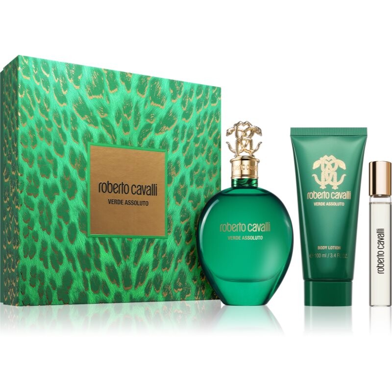 Roberto Cavalli Signatura Verde Assoluto gift set for women