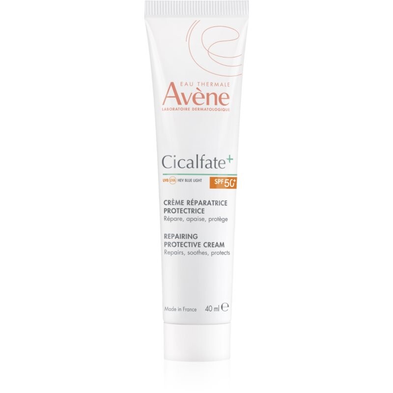 Avène Cicalfate+ Multi-Protective Skin Repair Cream renewing and protecting cream for irritated skin SPF 50+ 40 ml