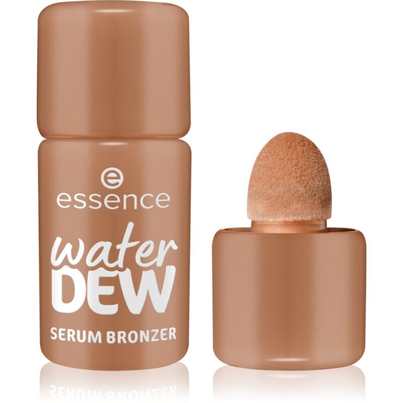 essence water DEW SERUM BRONZER liquid bronzer with brightening effect shade 10 Latte Drop 3.5 ml