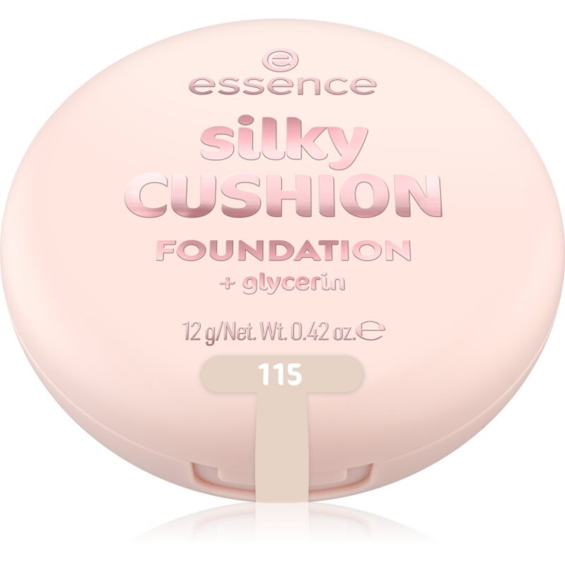 essence silky CUSHION FOUNDATION cushion foundation medium-coverage shade 115 12 g