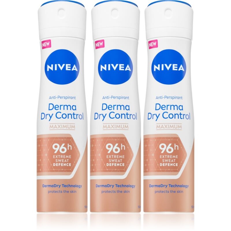 NIVEA Derma Dry Control set for the body