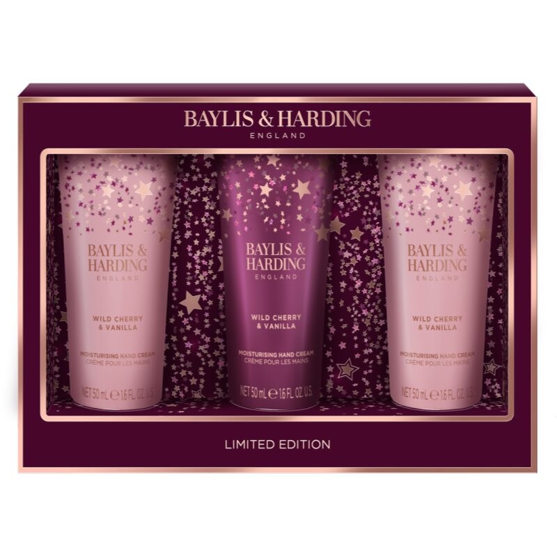 Baylis & Harding Wild Cherry & Vanilla gift set for hands