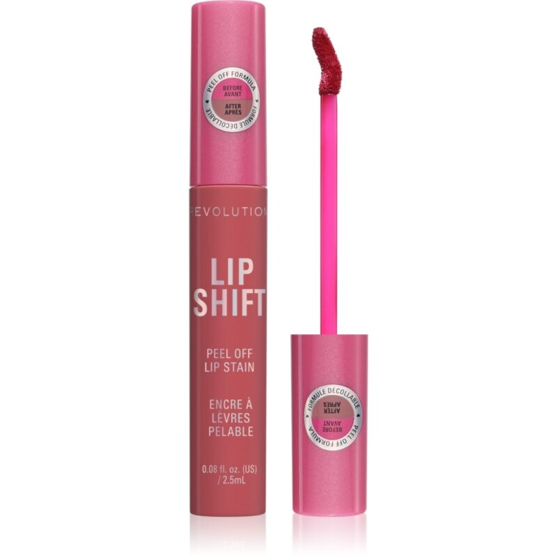 Revolution Lip Shift Peel Off Lip Stain lip stain shade Stellar Rose 2.5 ml