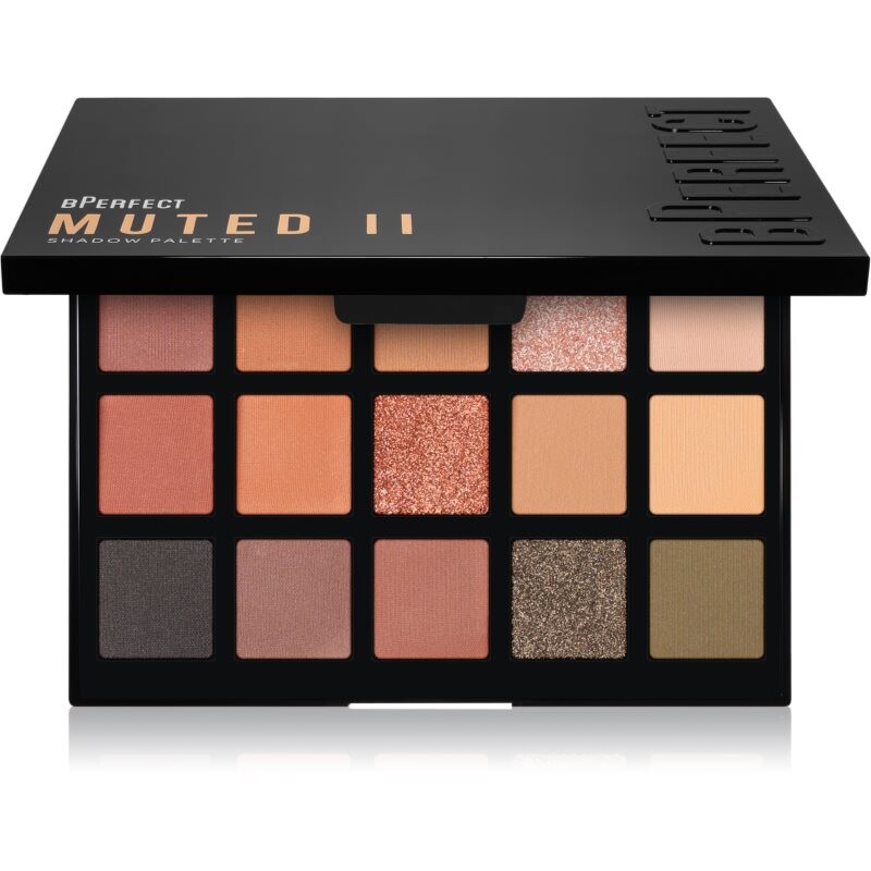 BPerfect Muted II Shadow Palette eyeshadow palette 22.5 g