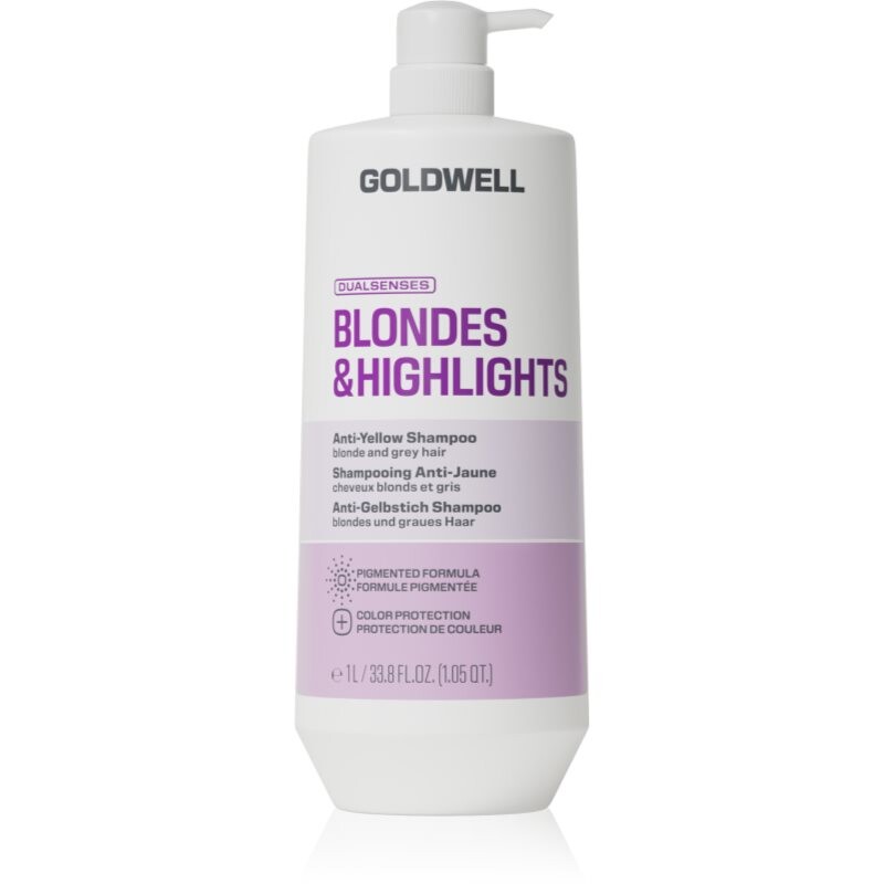 Goldwell Dualsenses Blondes & Highlights Anti-Yellow Shampoo shampoo neutralising yellow tones 1000 ml