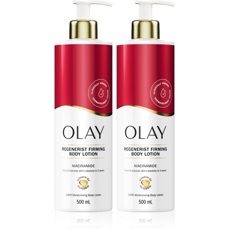 Olay Regenerist Firming Body Lotion set for the body