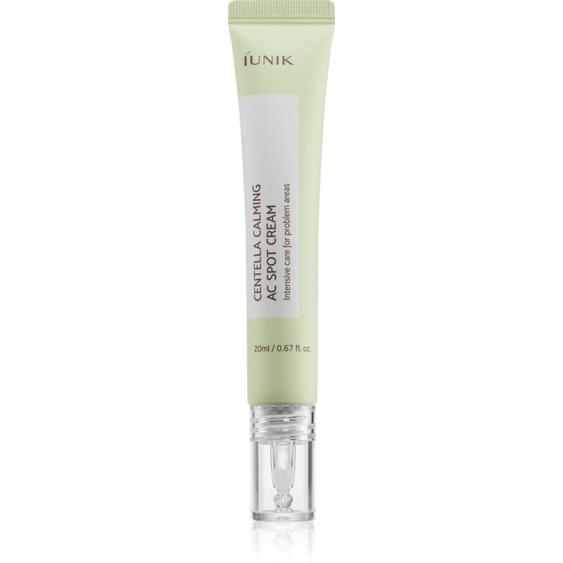 iUnik Centella Calming AC Spot Cream topical treatment for problem skin, acne 20 ml
