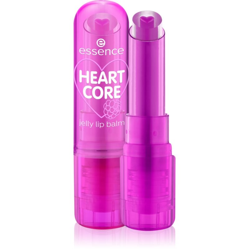 essence HEART CORE tinted lip balm with shine shade 03 Berry-Berry Cute 3 g