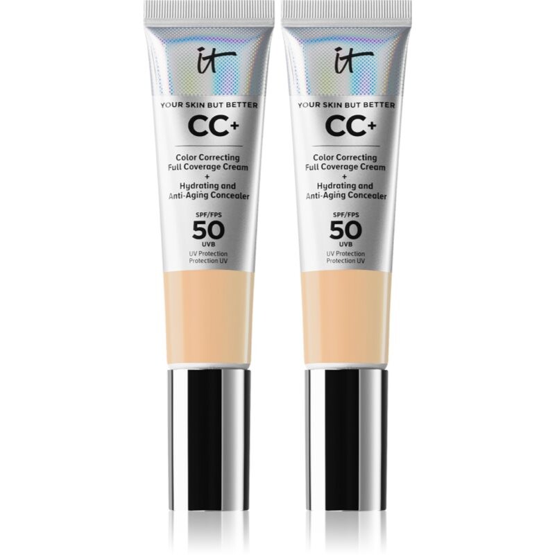 IT Cosmetics Your Skin But Better CC+ medium Duopack set
