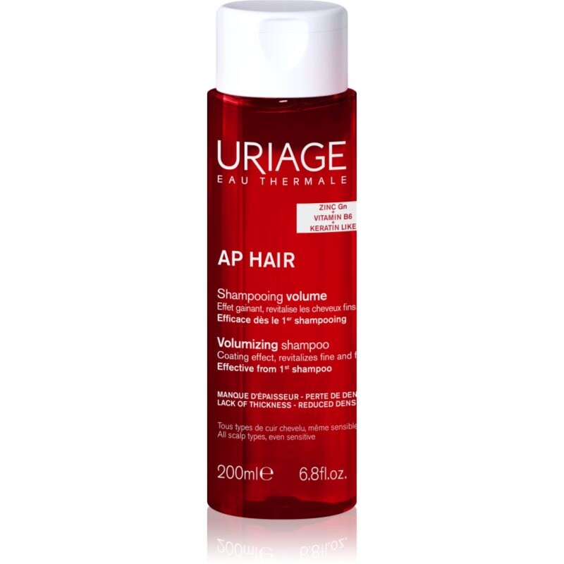 Uriage AP HAIR Volumizing Shampoo volume shampoo for thinning hair 200 ml