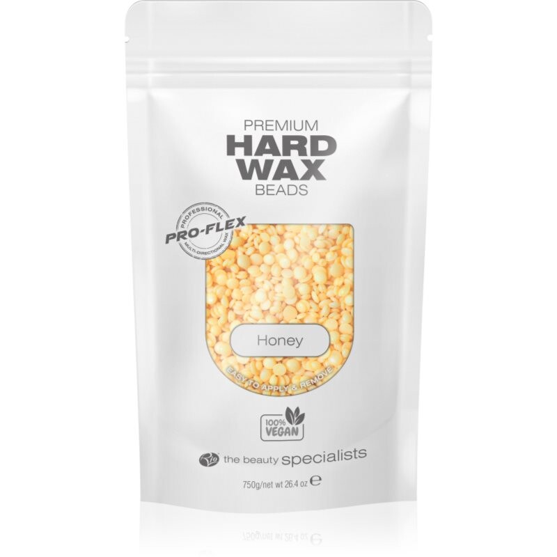 RIO Hard Wax Beads Honey wax beads for depilation 750 g