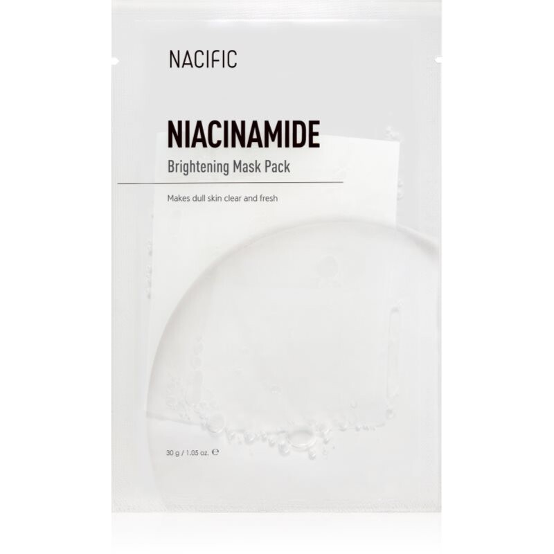 Nacific Niacinamide Brightening Mask Pack brightening sheet mask with anti-ageing effect 1 pc