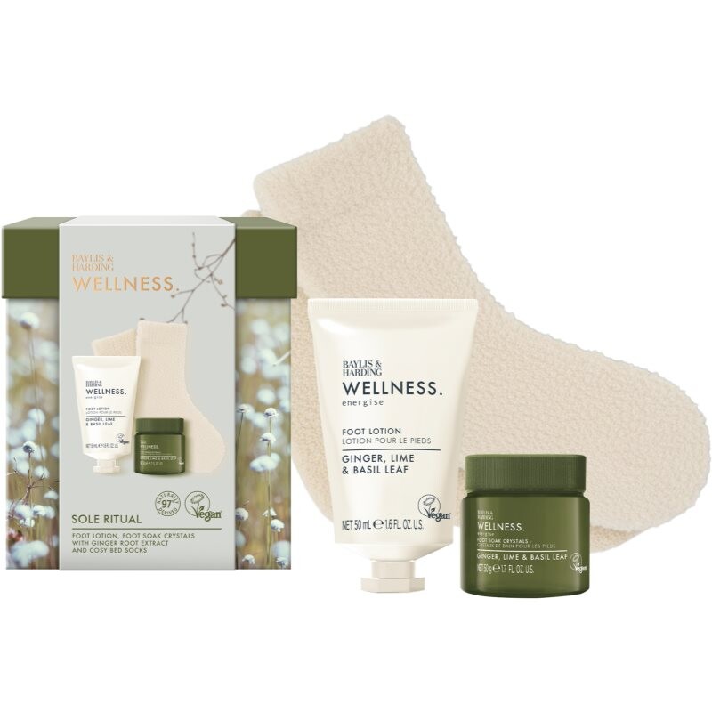 Baylis & Harding Wellness. Energise gift set for legs