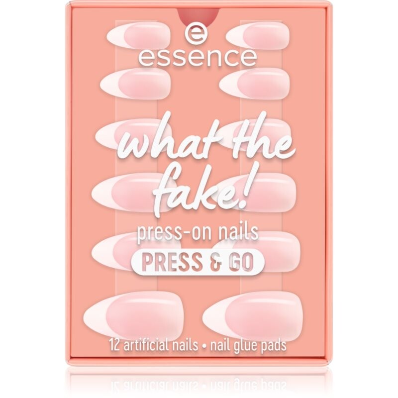 essence WHAT THE FAKE! false nails 01 french nails