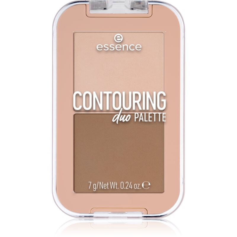 essence CONTOURING DUO PALETTE contouring palette shade 10 Light 7 g