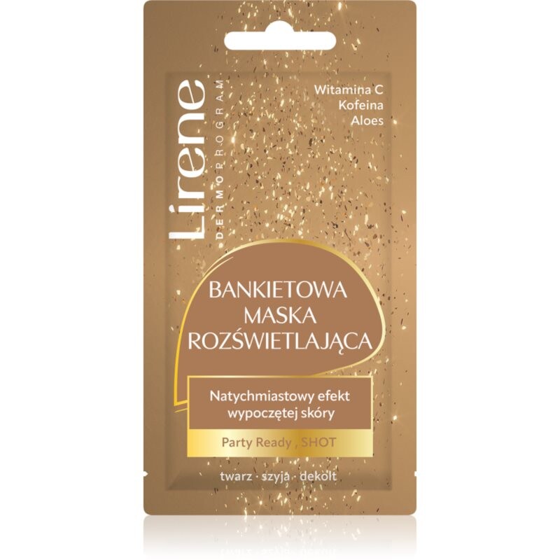 Lirene Face Mask Party Ready Shot radiance mask 8 ml