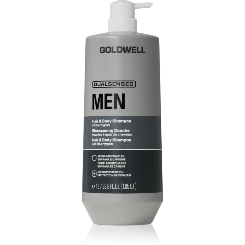 Goldwell Dualsenses Men Hair & Body Shampoo 2-in-1 shower gel and shampoo 1000 ml