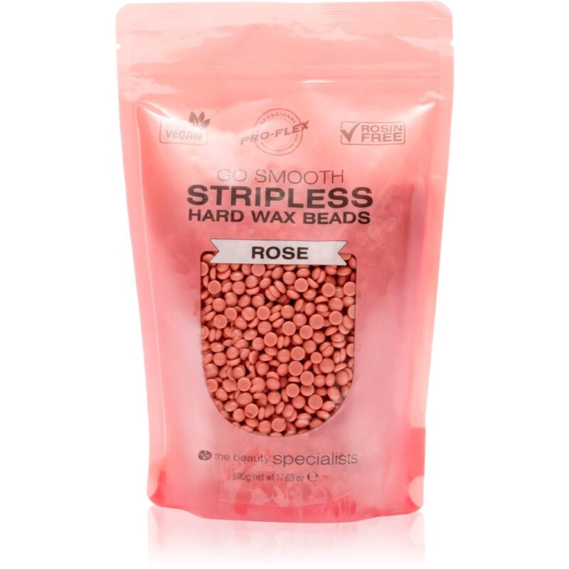 RIO Hard Wax Beads Rose wax beads for depilation 500 g