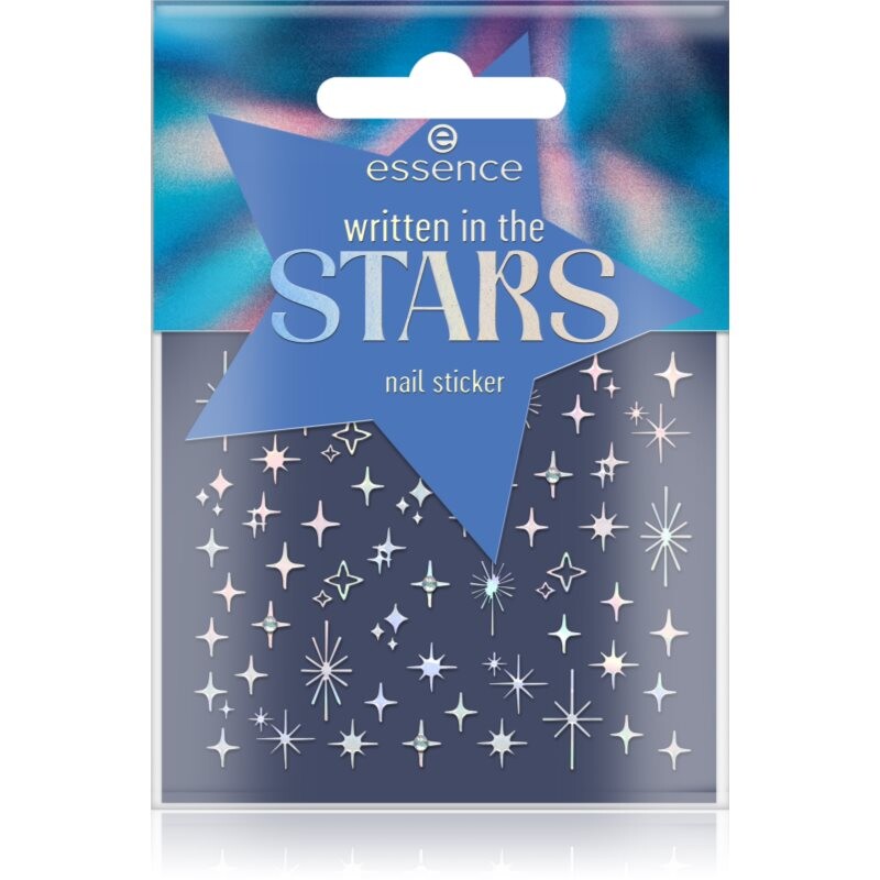 essence written in the STARS stickers for nails 58 pc