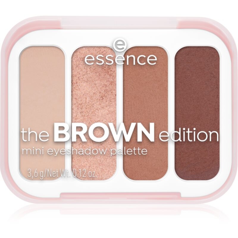 essence The Brown Edition eyeshadow palette mini 3.6 g