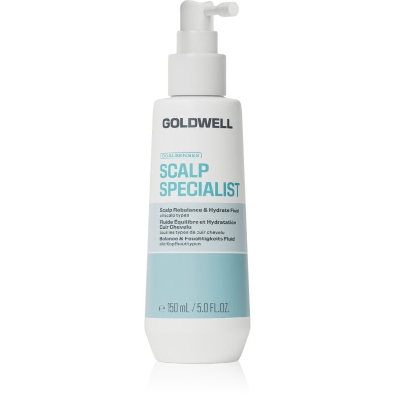 Goldwell Dualsenses Scalp Specialist Rebalance & Hydrate Fluid moisturising fluid for scalp regeneration 150 ml