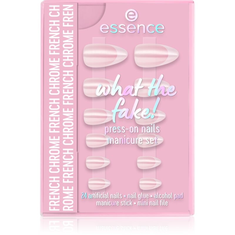 essence WHAT THE FAKE! false nails 05 FRENCH CHROME