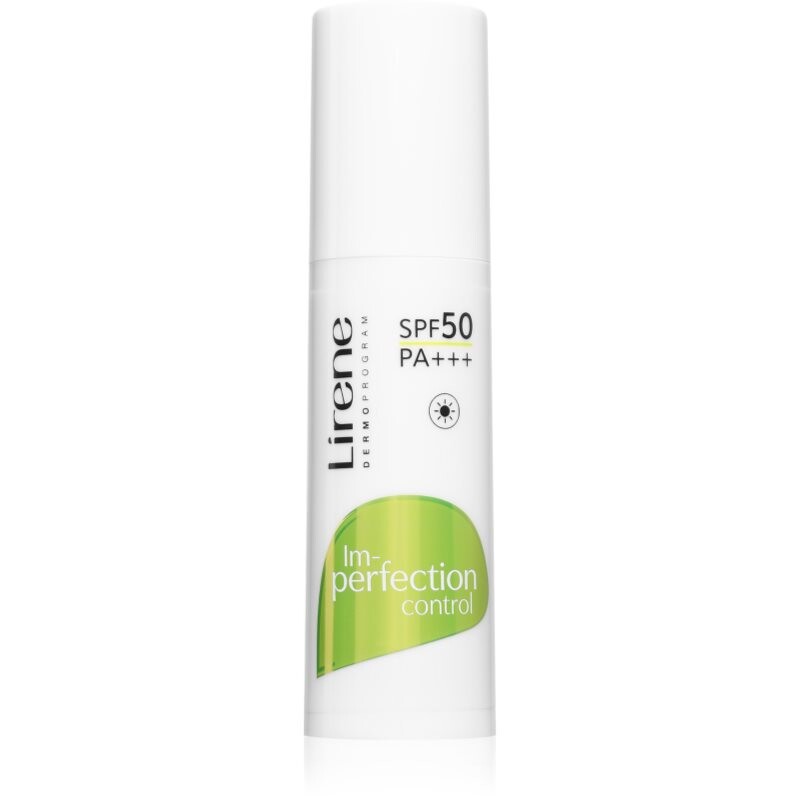 Lirene Imperfection Control Day Cream SPF 50 protective day cream for oily and combination skin SPF 50 40 ml