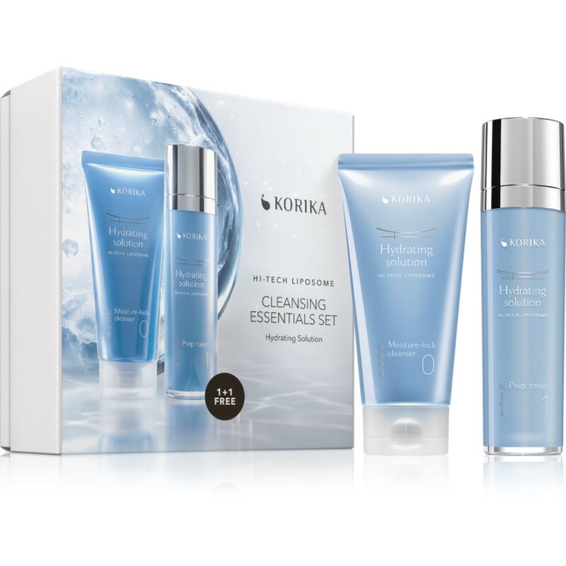 KORIKA HI-TECH LIPOSOME Cleansing Essentials Set hydrating cleansing set