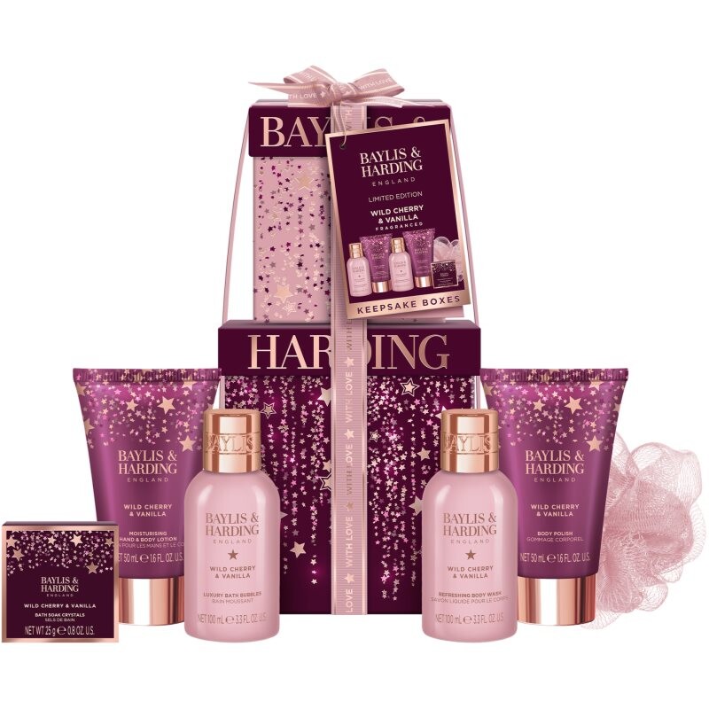 Baylis & Harding Wild Cherry & Vanilla gift set