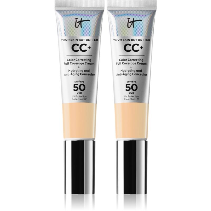 IT Cosmetics Your Skin But Better CC+ light meidum Duopack set