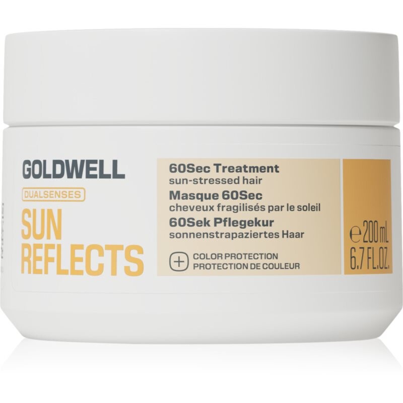 Goldwell Dualsenses Sun Reflects 60Sec Treatment intensive regenerating treatment for sun-stressed hair 200 ml