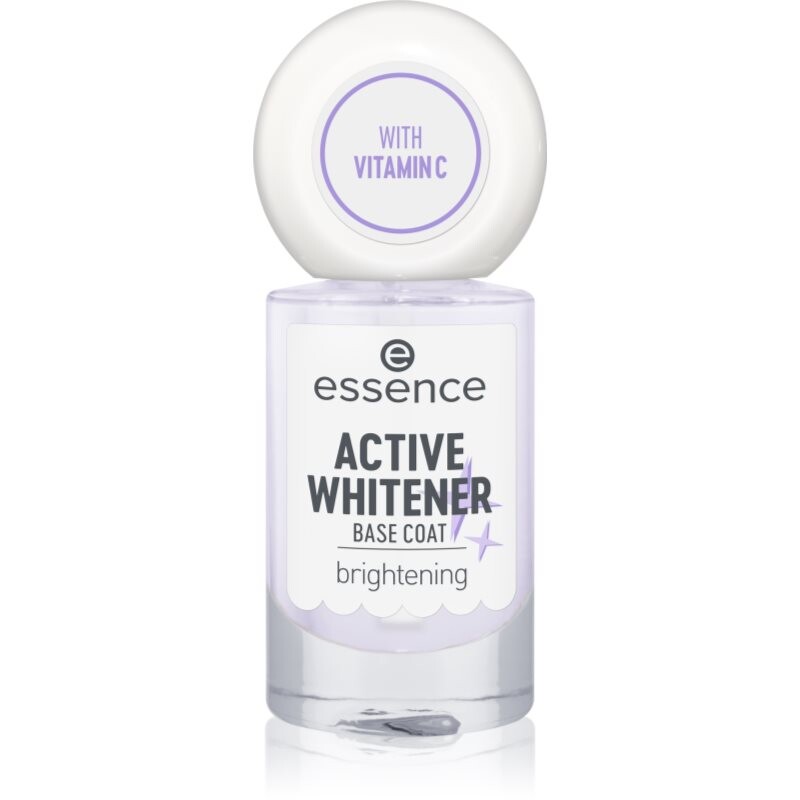 essence Active Whitener Base Coat base coat nail polish with whitening effect 8 ml