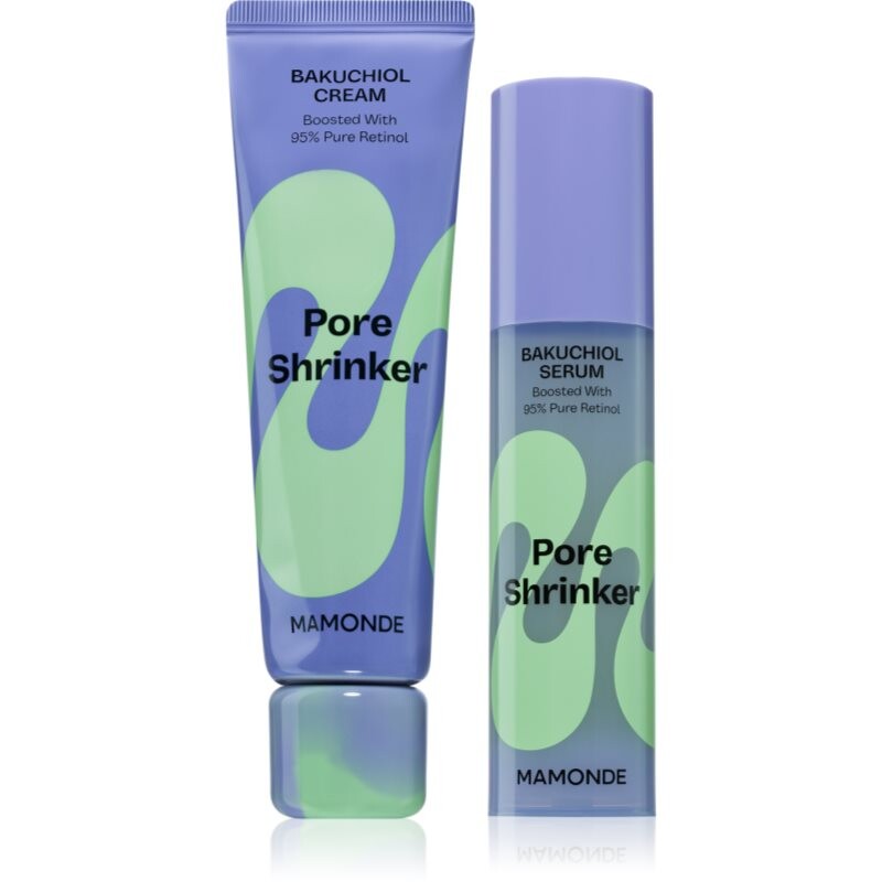 MAMONDE Pore Shrinker Bakuchiol set for hydration and pore minimising