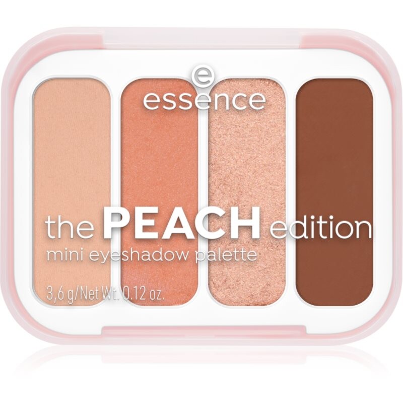 essence The Peach Edition eyeshadow palette mini 3.6 g