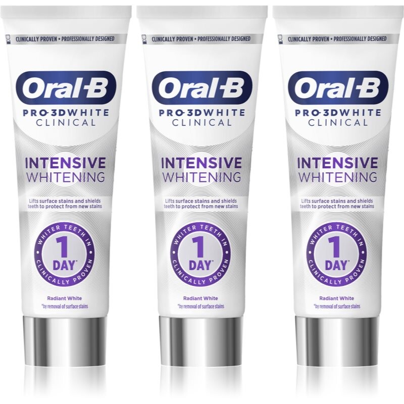 Oral-B Pro-3D White Intensive Whitening dental care set