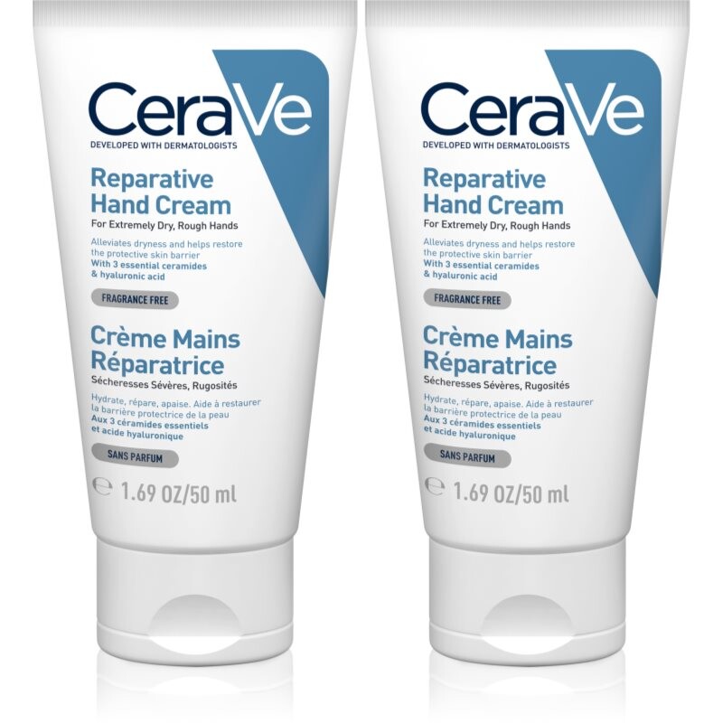 CeraVe Repairing Reparative Hand Cream set for hands